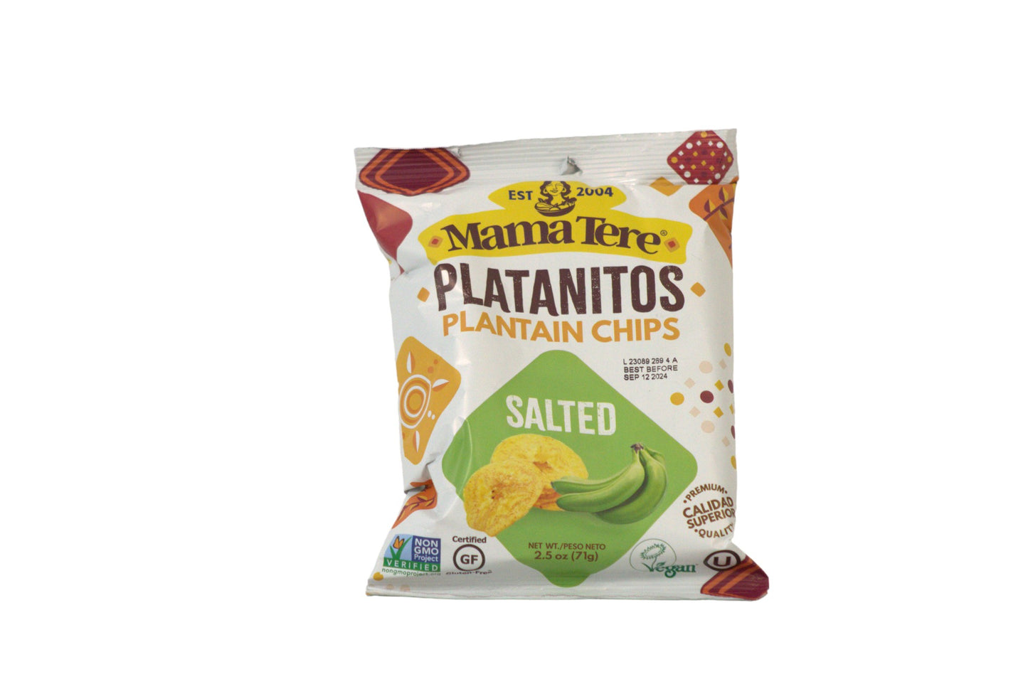 Plantains chips salted 2.5 oz