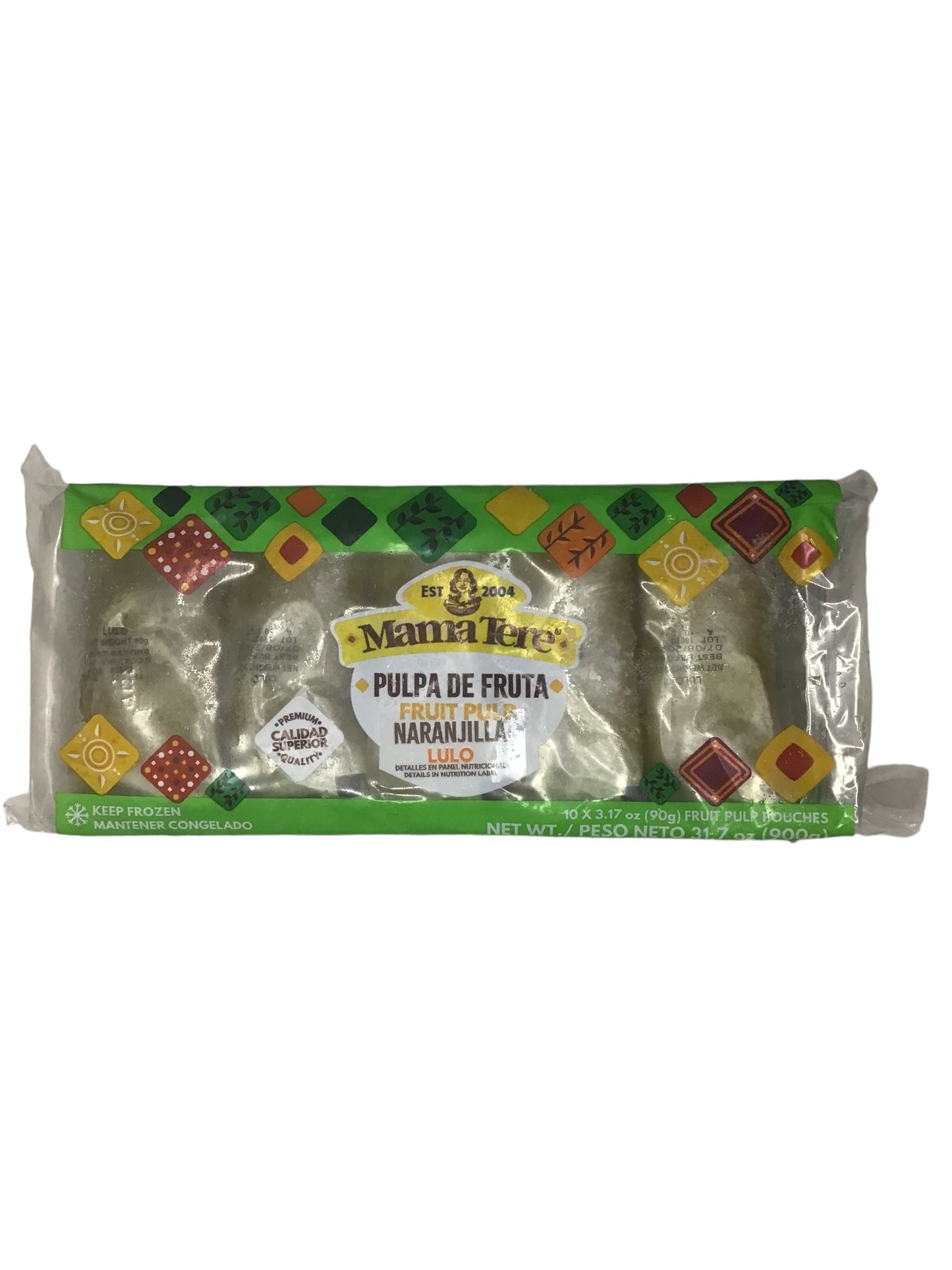 Pulpa de fruta de naranjilla  31.7 oz