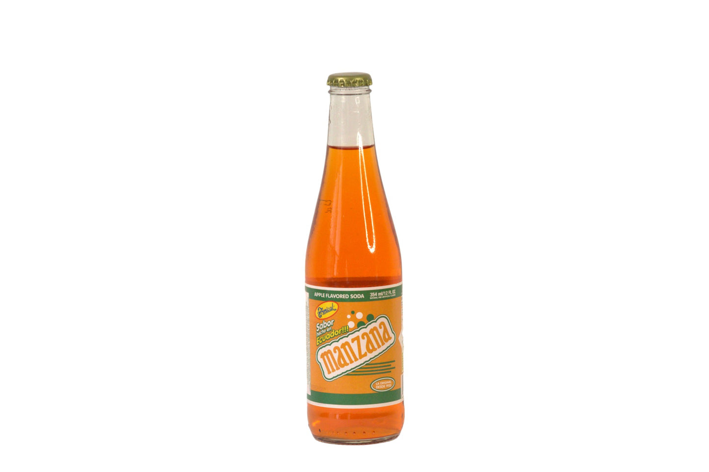 Soda manzana (glass) 12fl oz - 354ml